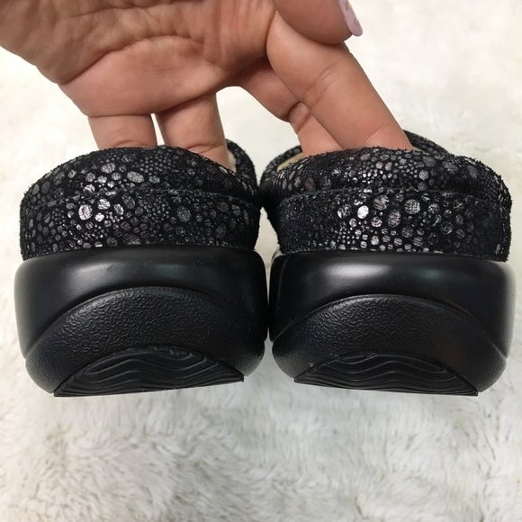 Alegria KAY-241 Black Slip On Clogs Size 35 - Picture 5 of 11